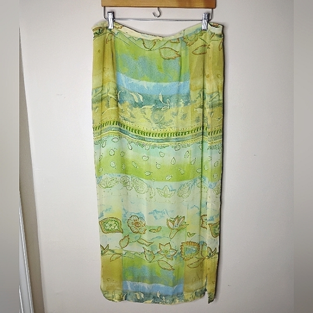 Nancy Bolen Vintage Skirt Set Size Large - Picture 6 of 10